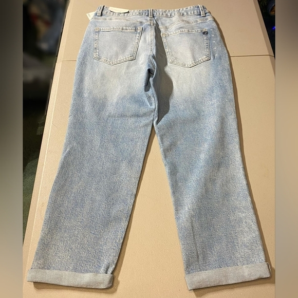 Maurices M Jeans Women's Size 10 25" Cropped Straight High Rise Comfort Stretch - Picture 2 of 7